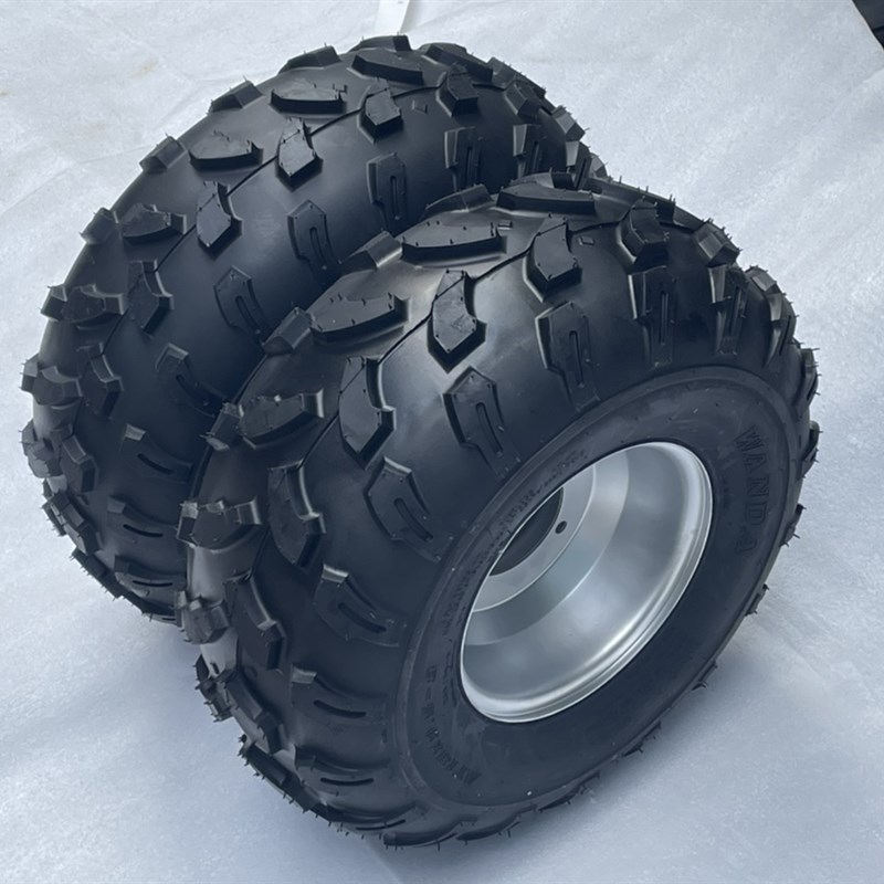 四轮卡丁车沙滩车摩托18x9.50-8 19x7.00-8寸越野轮胎轮毂万达RUN