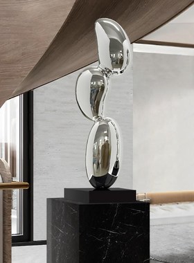 客厅玄关抽象树脂雕塑摆件酒店大堂楼梯过道样板间装饰艺术品