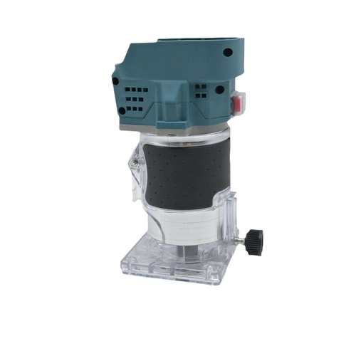 多功能锂电修边机充电式木工板开槽工具小锣机挖孔雕刻修边机