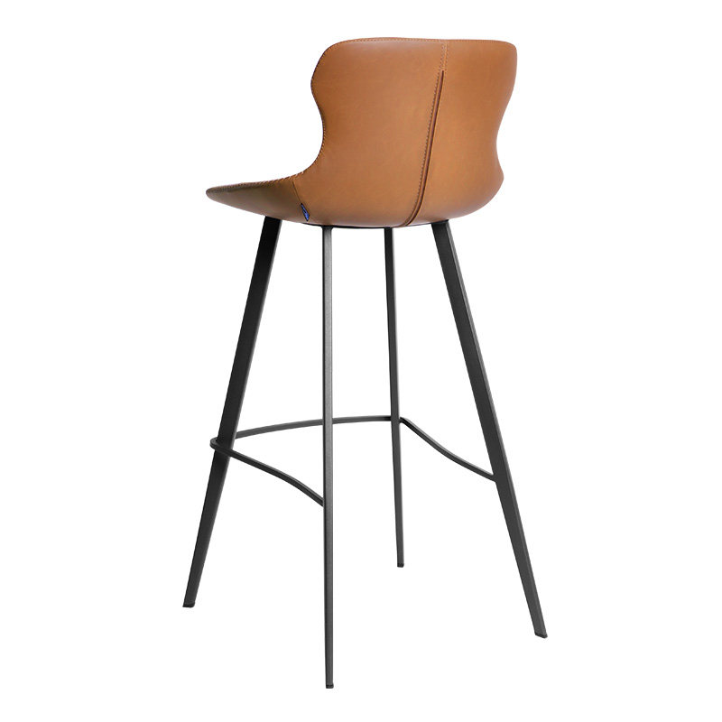 吧台椅酒吧厨房岛台椅子坐高55cm餐椅加高轻奢设计师款高脚凳712