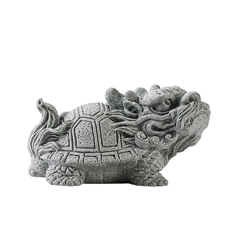 创意可爱小乌龟装饰摆件田园花盆微景观盆景鱼池动物造景工艺礼品