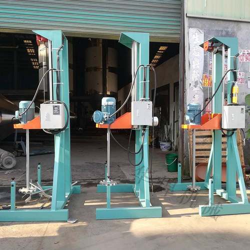 小型变频高速分散机油漆胶水防水涂料搅拌机液体乳胶树脂混合设备