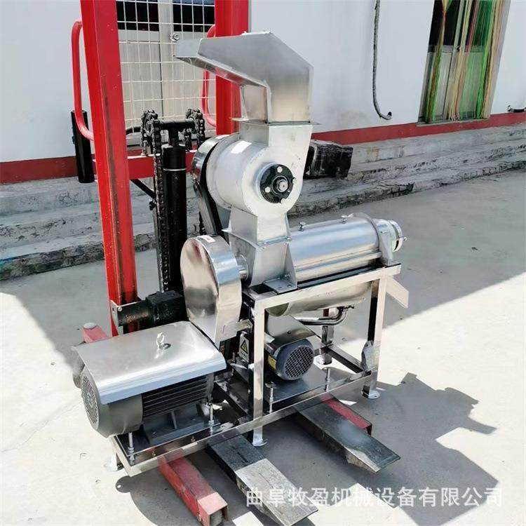 商用姜汁大型榨汁机葡萄苹果梨螺旋压榨机青菜胡萝卜工业打浆机