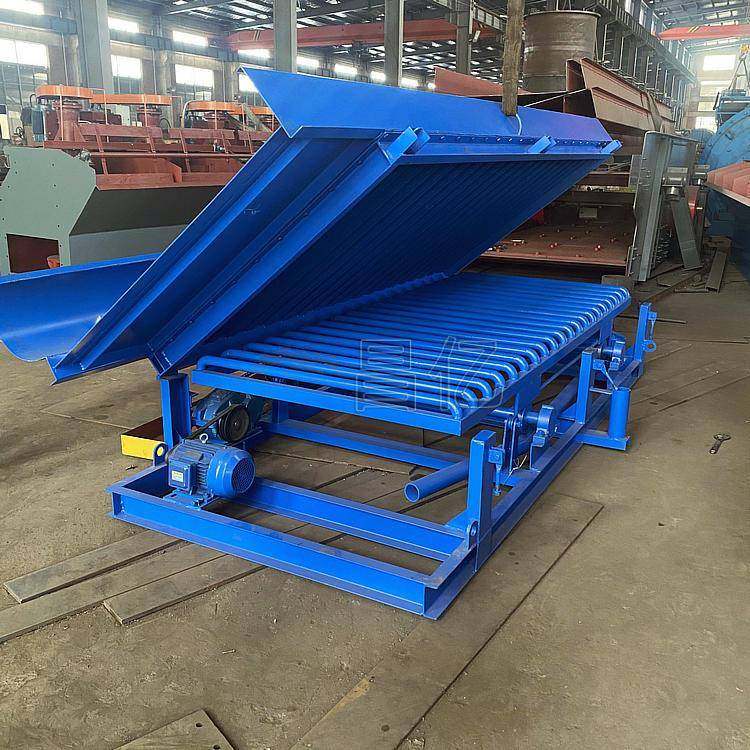 淘金选矿鼓动溜槽砂金重选设备FGS-12蠕动式选金机