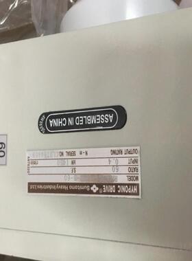 日本住友减速机CNHM05-6125DA-B-231 ETH17-L10-700-BC-M40-C4