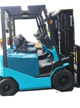 二手叉车 SHINKO电动叉车 物流高效堆垛搬运工具 装卸货工