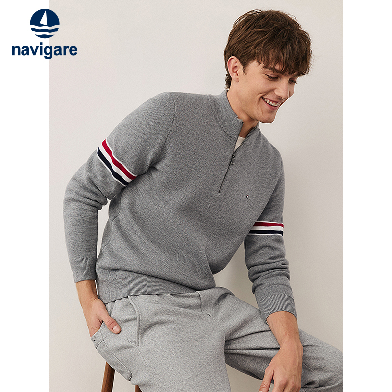navigare针织运动打底衫