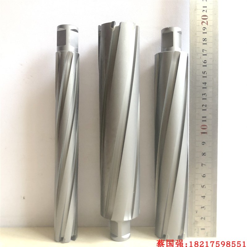 加长空心钻头取芯钻钢板钻套料打孔磁力钻钻头 非标定制150mm切深