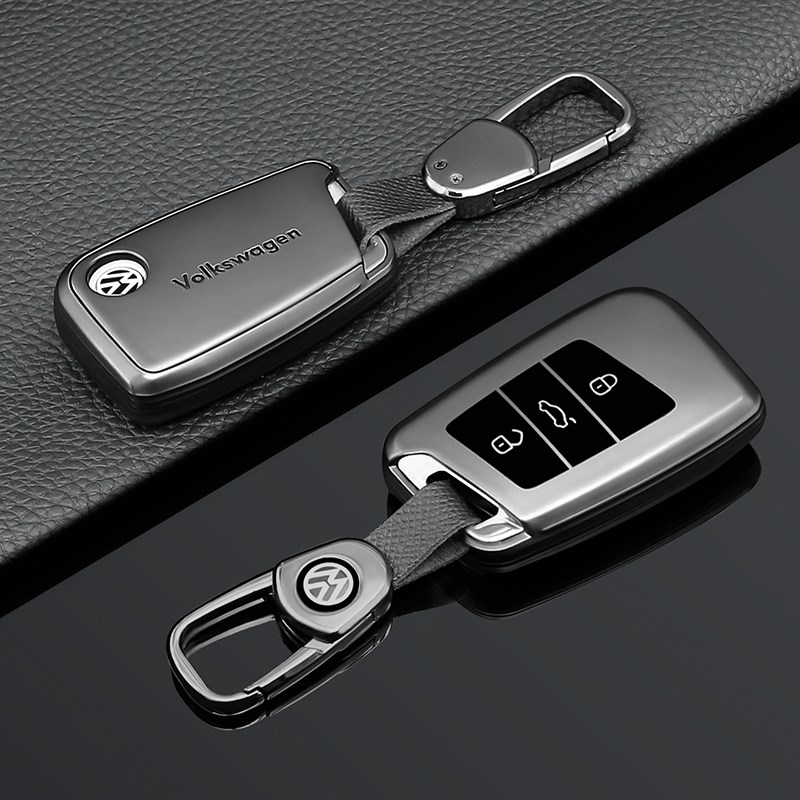 2024款大众途观L钥匙套途岳途朗逸探岳迈腾速腾帕萨特CC车包壳扣