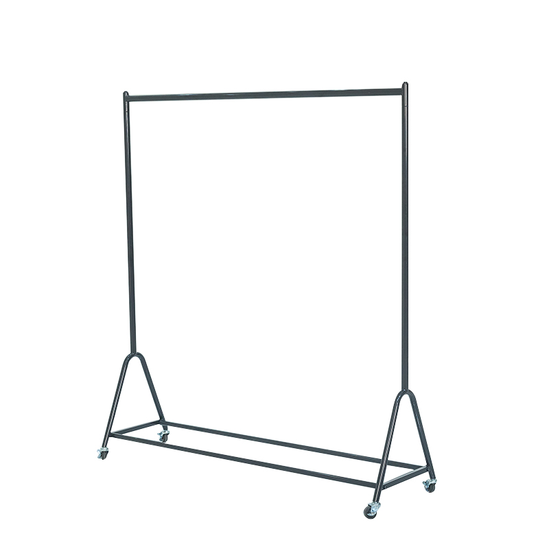 服装店展示架挂衣架落地式专用单杆水管龙门童装店货架可移动带轮