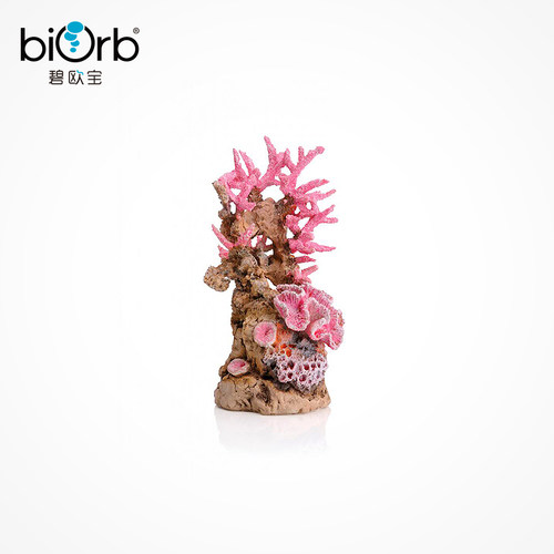 biorb个性创意小鱼缸珊瑚石装饰造景 客厅水族箱迷你假山石摆件