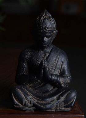 斗战胜佛齐天大圣孙悟空创意造景桌面摆件微景观禅意中式家居装饰