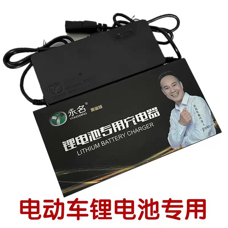 电动车锂电池充电器电瓶车48V60V2A3A电车锂离子通用原装充电