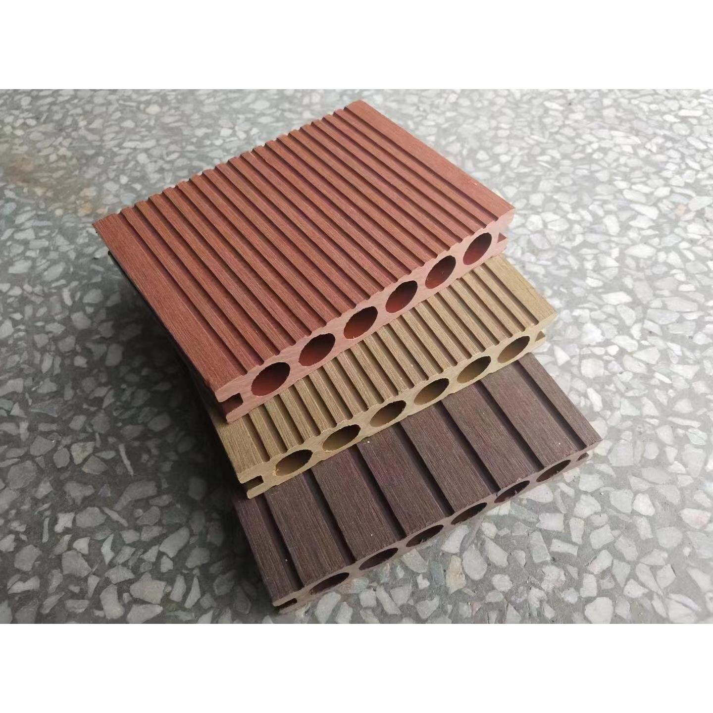 塑木地板户外二代共挤塑木地板生态木地板防水木塑户外长城板地板