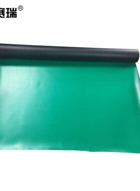 安赛瑞PVC环保防静电台垫桌垫绿色环保型防静电胶皮垫0.6m10m