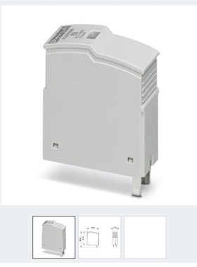 PLT-SEC-T3-120-P-UT/PT - 3类浪涌保护器-插拔件  2907922