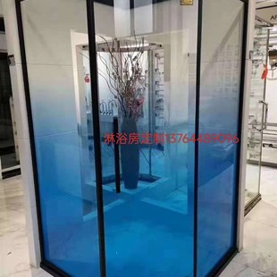 定制夹胶玻璃玻璃楼梯雨棚玻璃阳光房玻璃地弹黄门,免费送货