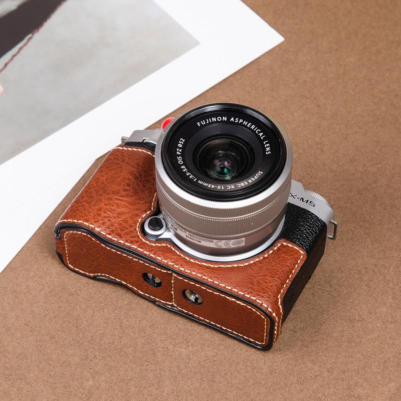 富士XM5保护套相机包配件XT5 X100VI XT50 XT30二代XS20皮套适用