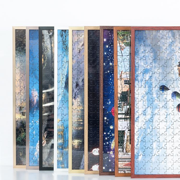 铝合金1000块拼图框50*70拼图框相框50*75框相框挂墙定制