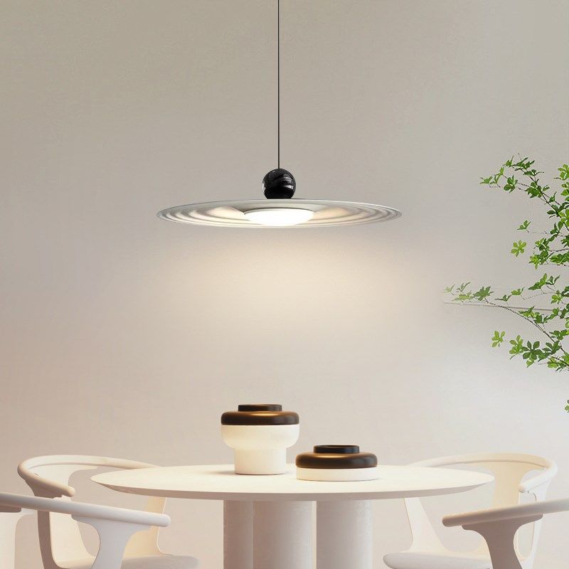 餐厅吊灯设计师简约现代飞碟极简双头吊灯复古创意商铺餐桌吧台灯,家装灯饰光源,餐厅吊灯,淘宝优惠券,粉丝福利购,淘宝优惠卷