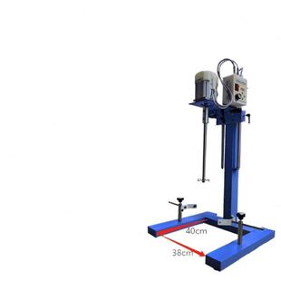 速油漆涂料实验室手动实际气动搅拌小型分散机颜料工业垒德株