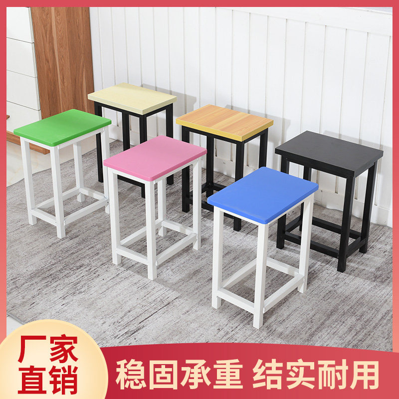 凳子方凳培训凳长条桌凳子车间凳子快餐凳时尚多用小凳子简约凳子