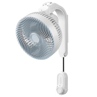 静音 家用电风扇循环扇免打孔壁扇卧室遥控大风力客厅摇头挂壁式