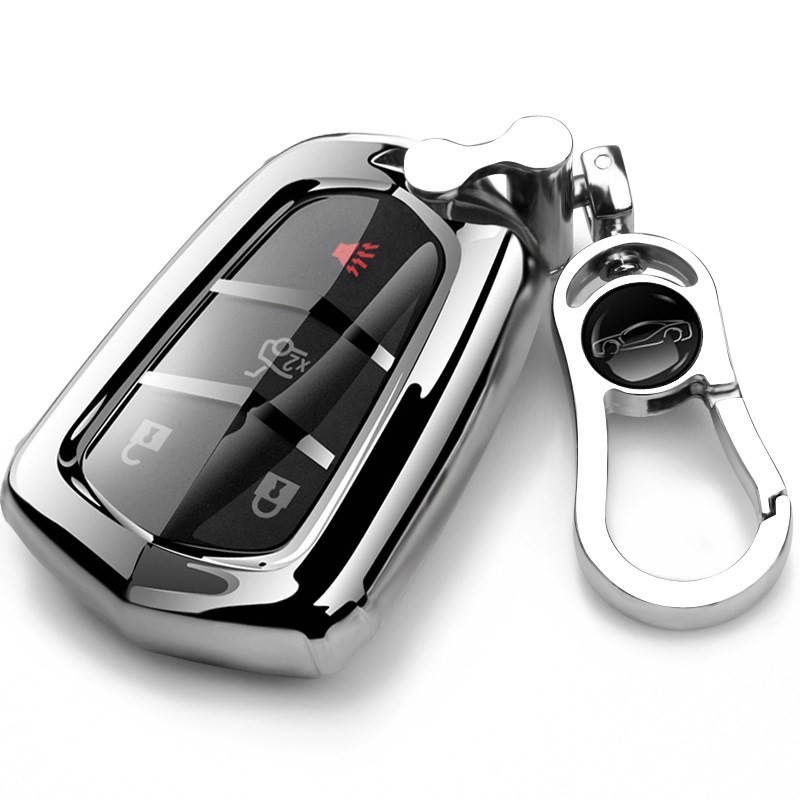 适用凯迪拉克CT6 XT6 XT5 XT4钥匙套ct4 CLT5 ATS-L车外包保护壳