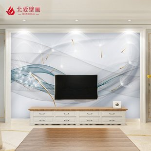 8d電視背h景墻壁紙簡(jiǎn)約現(xiàn)代網(wǎng)紅壁畫(huà)客廳大氣影視墻紙裝 新款 飾墻
