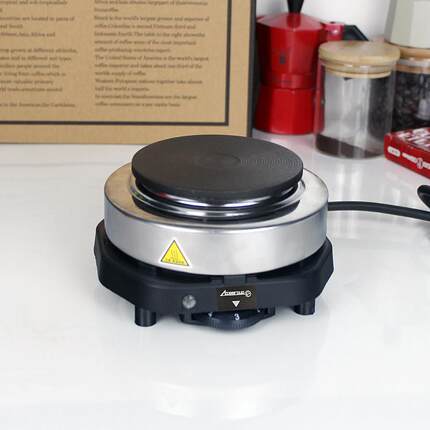 迷你500W电热炉小电炉煮茶煮咖啡摩卡壶加热炉保温炉实验电炉子