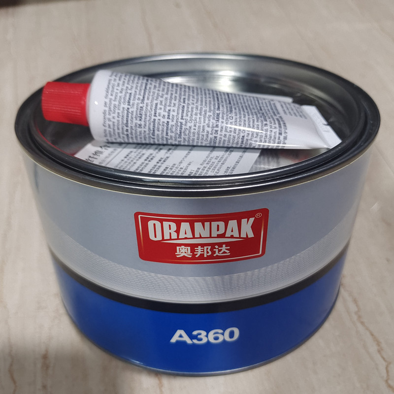 纤维原子灰腻子汽车玻璃钢专用玻璃丝修补土绿色快干多功能修覆