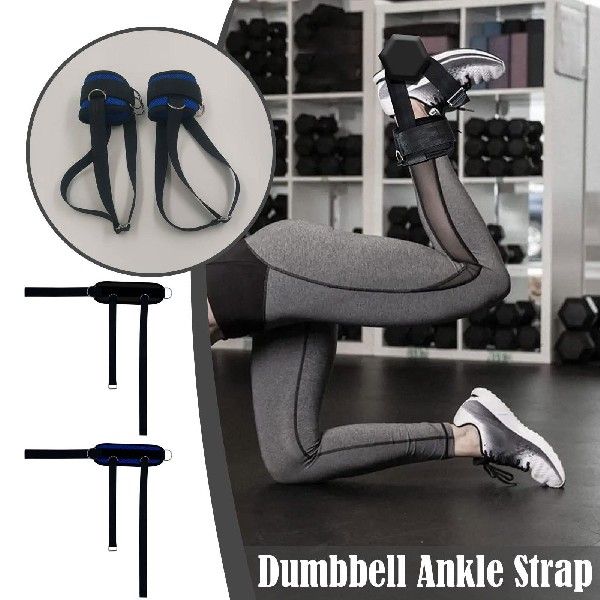 脚踝绑带电缆机y哑铃脚踝绑带脚踝