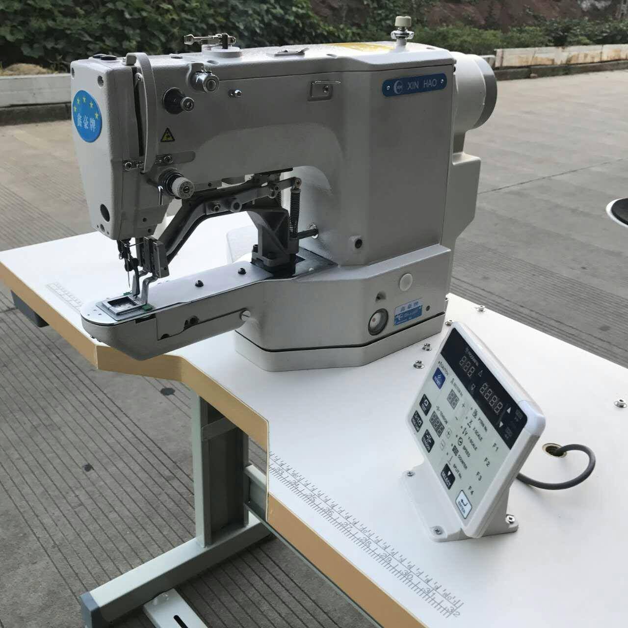 430D全自动套结机厚料打枣机缝纫机直驱电脑车电脑打结