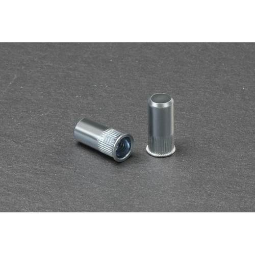 以勒标准件铆螺母小头条纹盲孔