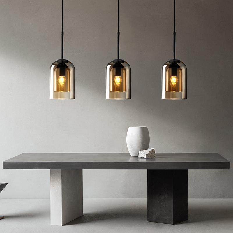 餐厅吊灯现代简约北欧创意民宿主卧室床头小吊灯玻璃餐桌吧台灯具,3C数码配件,USB灯,淘宝优惠券,粉丝福利购,淘宝优惠卷