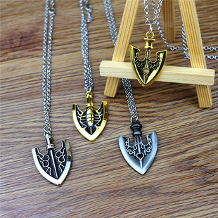 动漫JOJO的奇妙冒险周边虫箭钥匙扣金属替身箭头项链挂件挂饰挂链