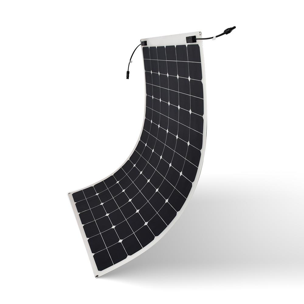 太阳能柔性板400w500w充电板光伏板自用房车轮船太阳能电池