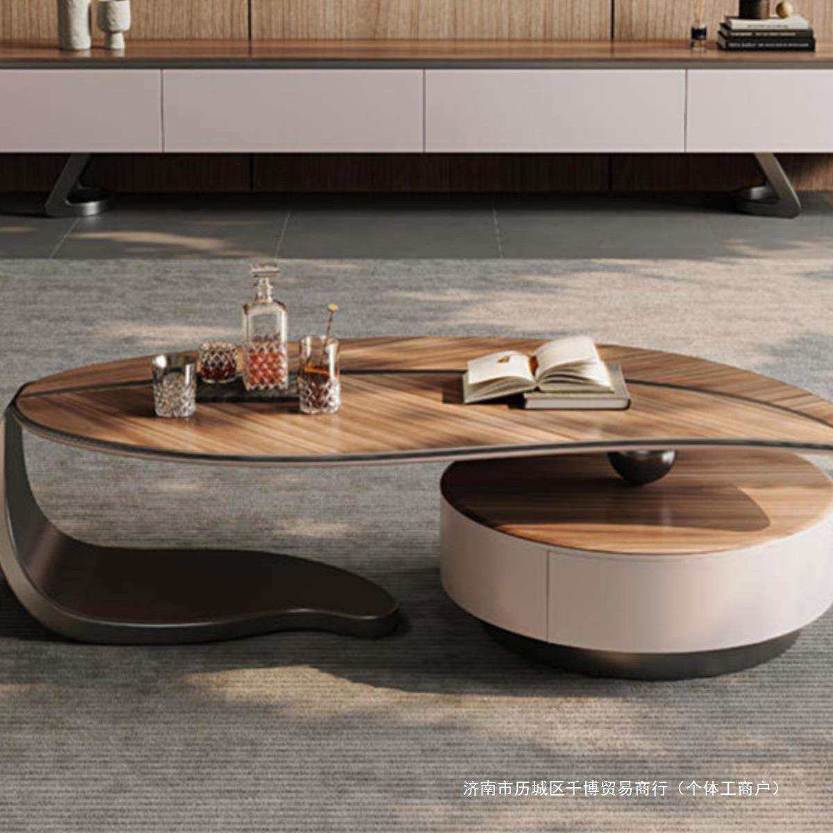 中古风实木胡桃木色树叶茶几家用客厅现代简约创意茶几电视柜组合,农机/农具/农膜,植保机械,淘宝优惠券,粉丝福利购,淘宝优惠卷