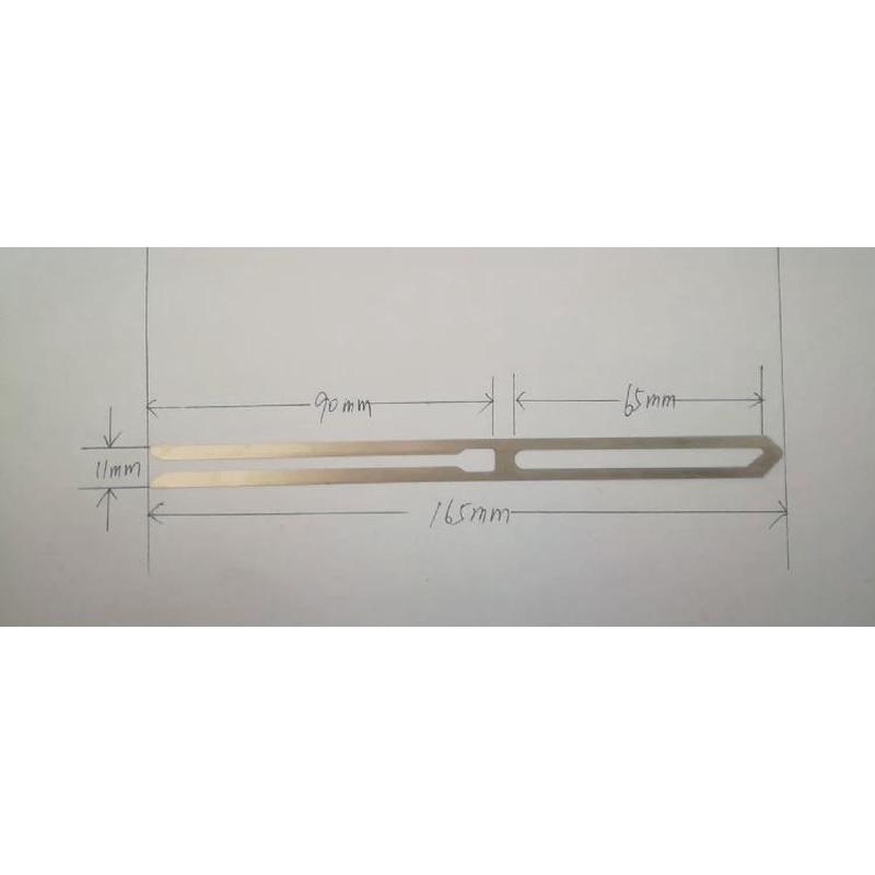 165系列 纺织机配件 剑杆片梭筛网 不锈钢停经片