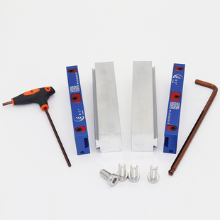 霄空快换钳口套装角固式台虎钳平口钳软钳口保护套4寸5寸6寸 包邮