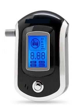 AT6000数显酒精测试仪便携迷你吹气式家用酒精检测仪测酒驾