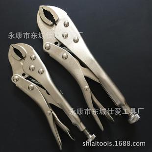 铬钒钢防滑C型夹钳耐用圆口大力钳 厂家直供多功能10寸7寸大力钳