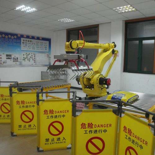 码垛机器人系统应用机器人码垛工程案例