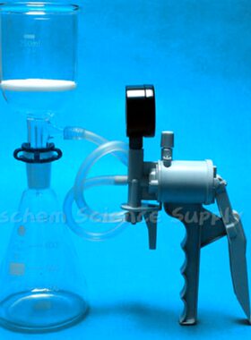 滤0 漏斗真空泵l0m250抽0装 配50 抽手动滤滤 置 抽瓶10