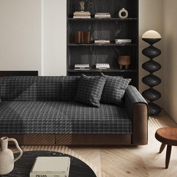 高级感客厅沙发垫四季通用2023新款编织坐垫皮沙发专用防滑盖布巾,居家布艺,沙发垫,淘宝优惠券,粉丝福利购,淘宝优惠卷