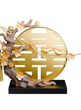 新婚礼物送新娘新人闺蜜订婚结婚礼品轻奢高端新中式伴手礼摆件