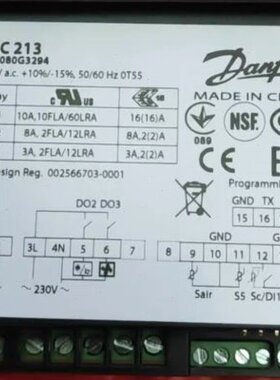 s 28n210 冷冻foa3C冷柜d9 ER 0温控器冷库G3冷冻4s温控器丹佛斯