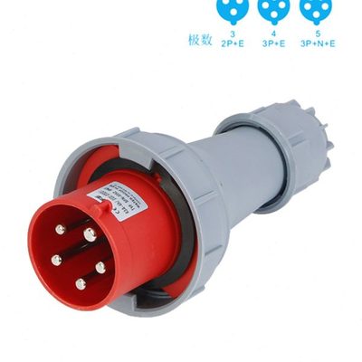 防水工业插头SFN-0332/0432/0342/0442/352/452大电流63/125A345P
