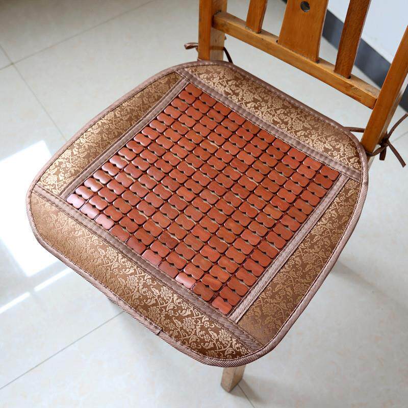 夏季凉席坐垫竹片麻将凉席餐椅凉垫办公椅垫电脑椅子坐垫透气防滑