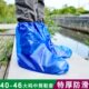 鞋 防水加厚耐磨PE漂学生 套防雨户外一次性靴流防尘套加长防滑大码